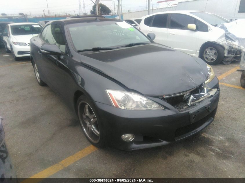 2010 Lexus Is 250C VIN: JTHFF2C26A2508494 Lot: 38475024