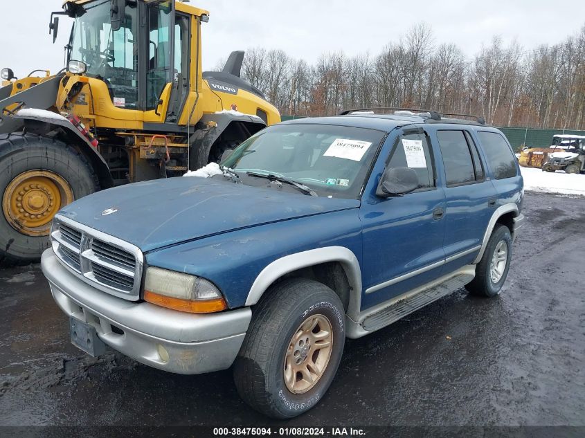 1B4HS58N52F153061 2002 Dodge Durango Slt Plus