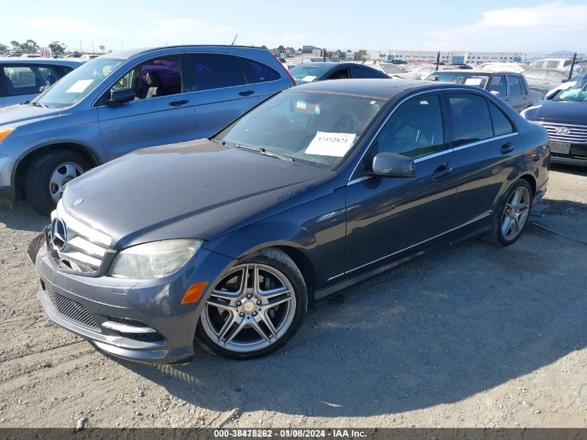 2011 Mercedes-Benz C 350 Sport VIN: WDDGF5GBXBR137095 Lot: 38475262