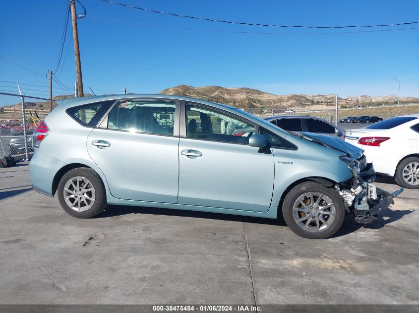 JTDZN3EU1FJ016619 2015 Toyota Prius V Three