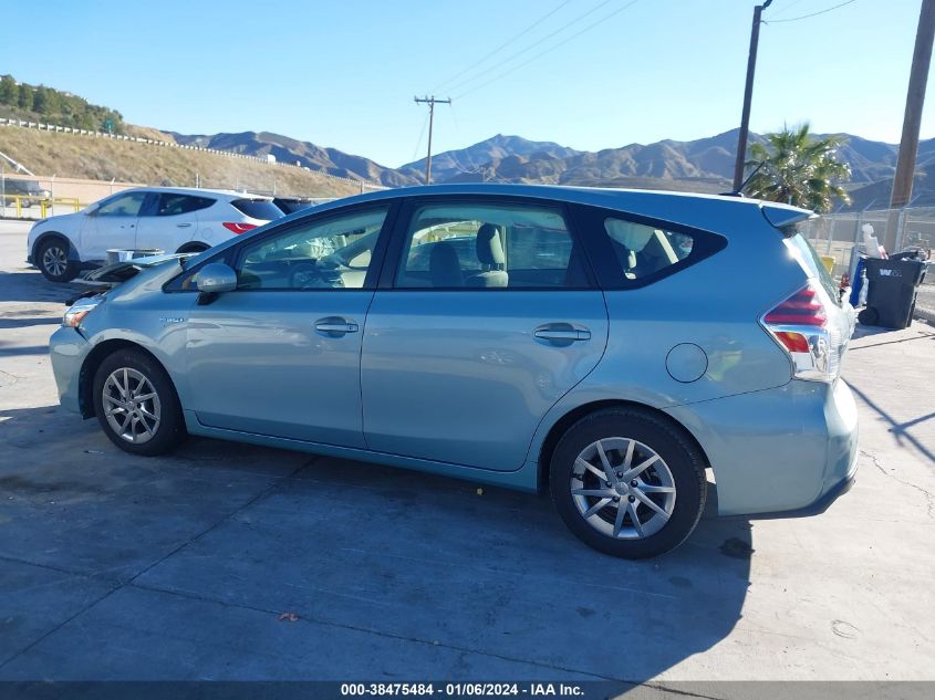 JTDZN3EU1FJ016619 2015 Toyota Prius V Three