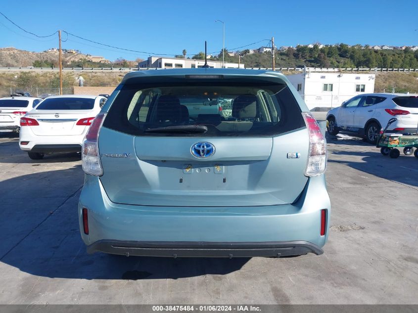 JTDZN3EU1FJ016619 2015 Toyota Prius V Three