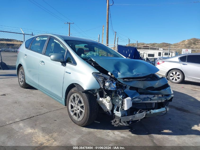 JTDZN3EU1FJ016619 2015 Toyota Prius V Three