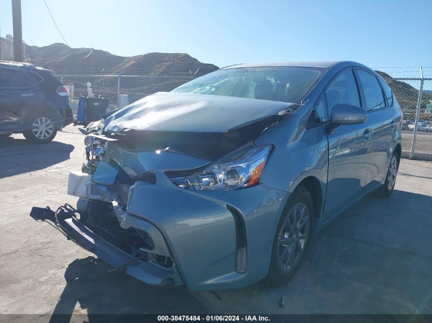 JTDZN3EU1FJ016619 2015 Toyota Prius V Three