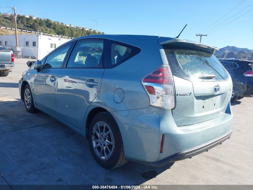 JTDZN3EU1FJ016619 2015 Toyota Prius V Three