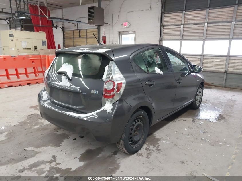 2013 Toyota Prius C Two VIN: JTDKDTB36D1047586 Lot: 38475487