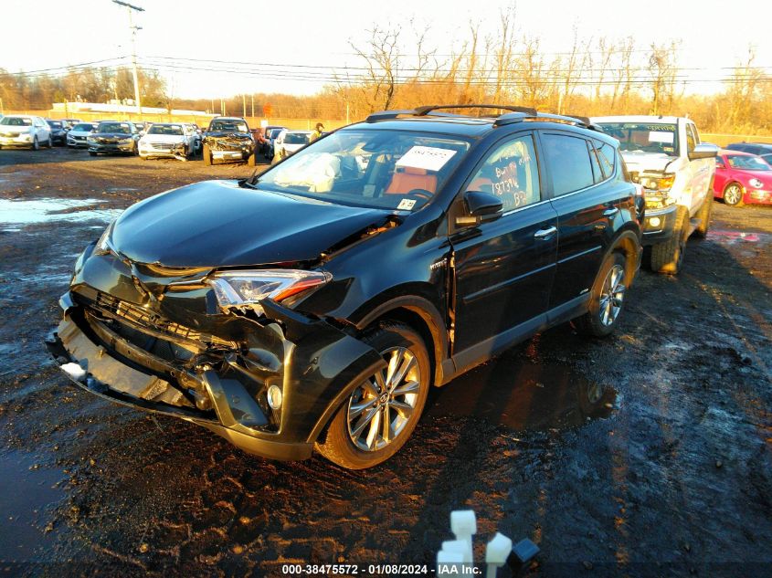 2018 Toyota Rav4 Hybrid Limited VIN: JTMDJREV9JD223655 Lot: 38475572