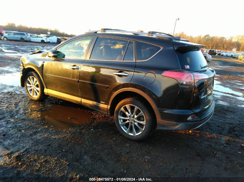 JTMDJREV9JD223655 2018 Toyota Rav4 Hybrid Limited