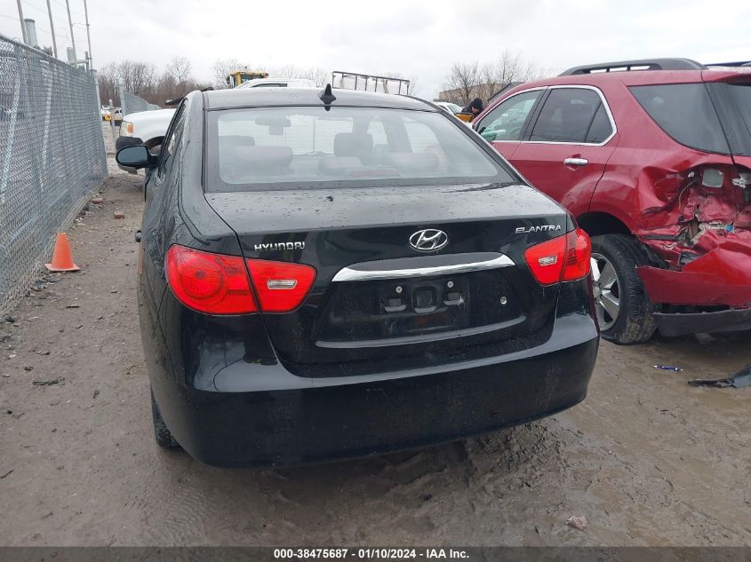 2010 Hyundai Elantra Se VIN: KMHDU4AD9AU831811 Lot: 38475687