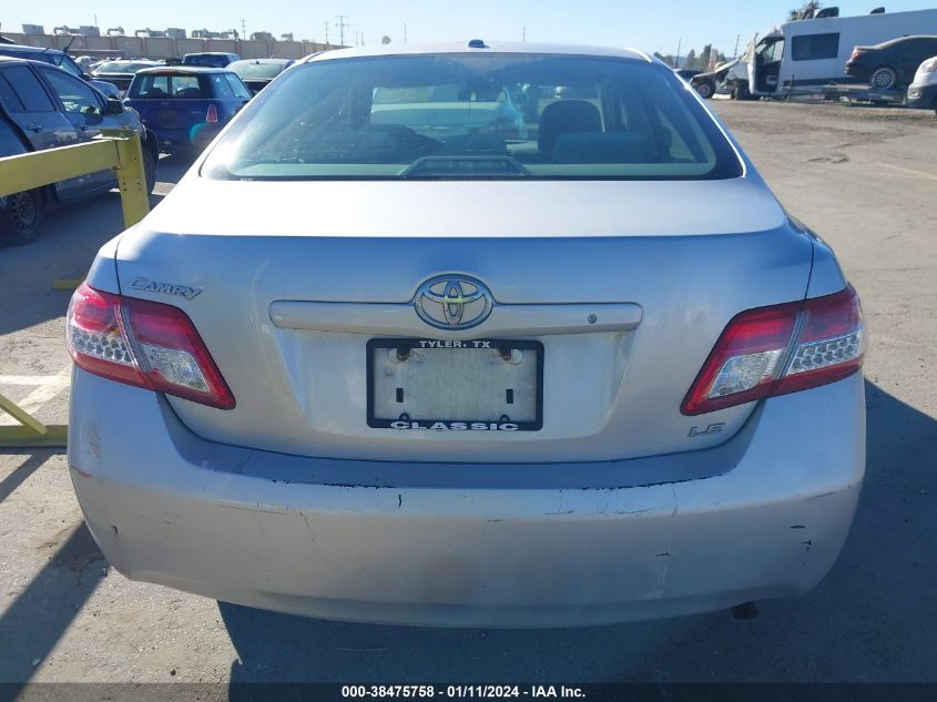 2010 Toyota Camry Le VIN: 4T1BF3EK6AU072376 Lot: 38475758