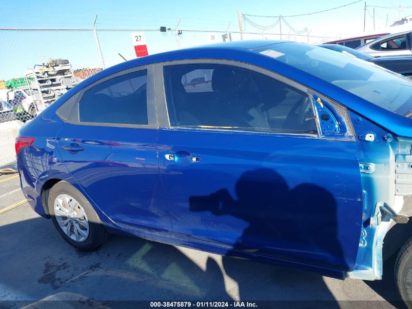 2019 Hyundai Accent Se VIN: 3KPC24A37KE040271 Lot: 38475879