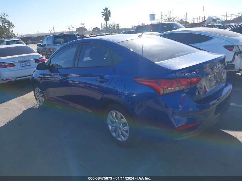 2019 Hyundai Accent Se VIN: 3KPC24A37KE040271 Lot: 38475879