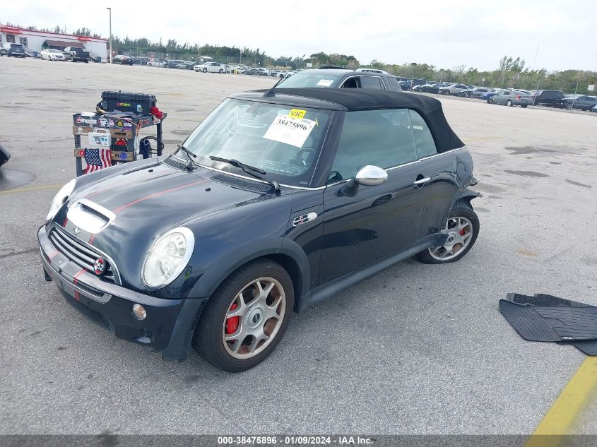 2008 Mini Cooper S VIN: WMWRH33568TL96886 Lot: 38475896