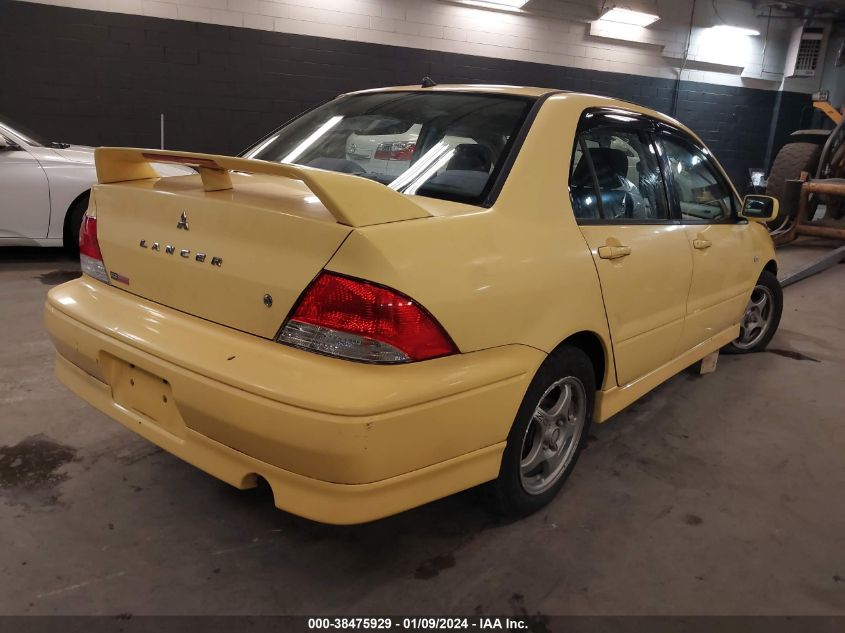 2003 Mitsubishi Lancer Oz-Rally VIN: JA3AJ86E63U014239 Lot: 38475929