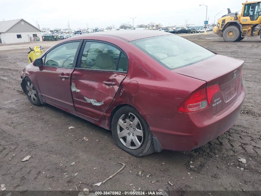 1HGFA16566L011433 2006 Honda Civic Lx