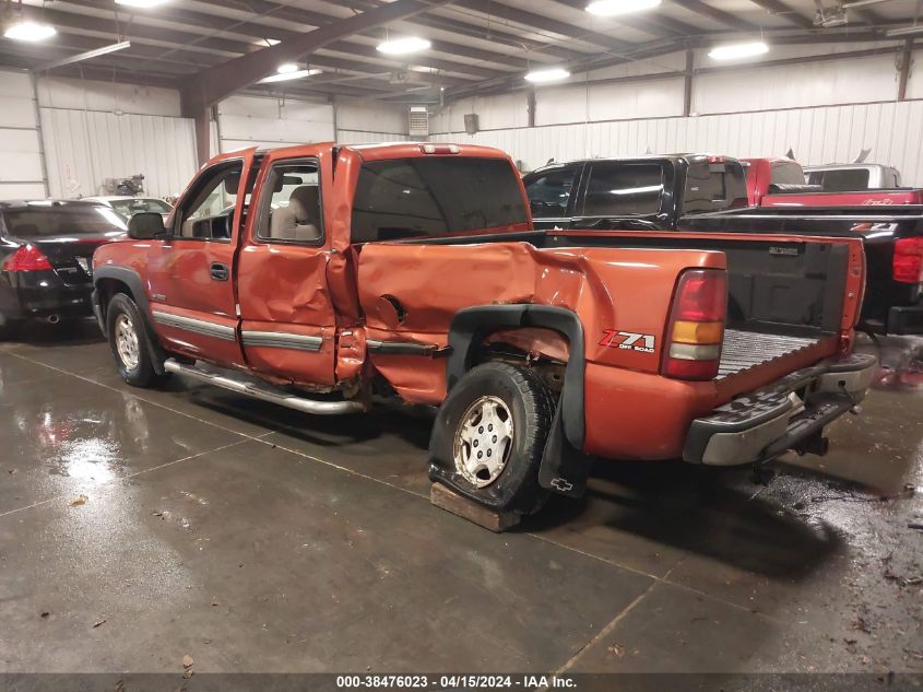 2001 Chevrolet Silverado 1500 Ls VIN: 2GCEK19T911320183 Lot: 38476023