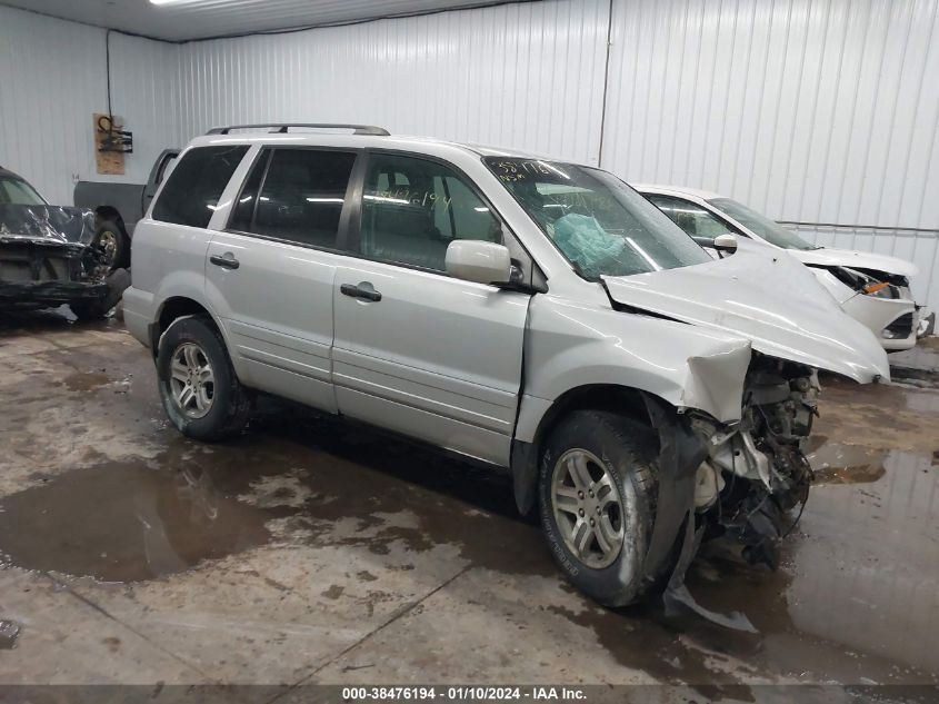 2HKYF18423H514311 2003 Honda Pilot Ex