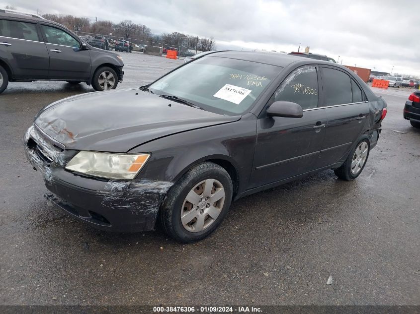 2010 Hyundai Sonata Gls VIN: 5NPET4AC2AH610662 Lot: 38476306