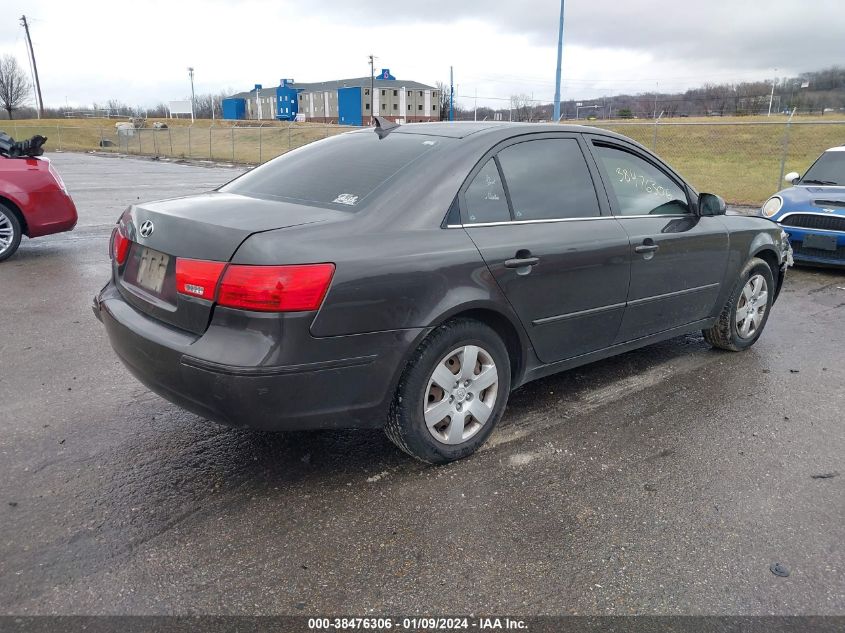 2010 Hyundai Sonata Gls VIN: 5NPET4AC2AH610662 Lot: 38476306