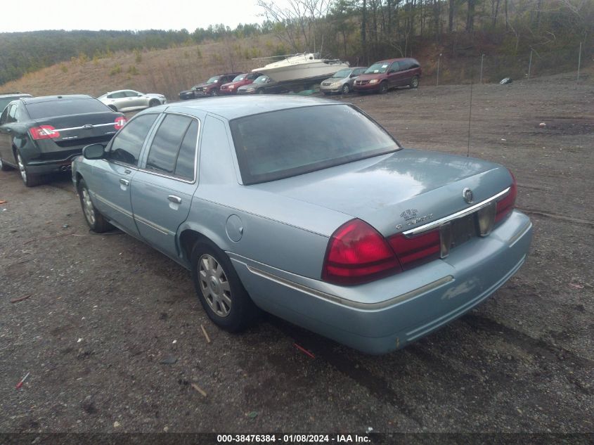 2005 Mercury Grand Marquis Ls/Lse VIN: 2MEFM75W25X621171 Lot: 38476384