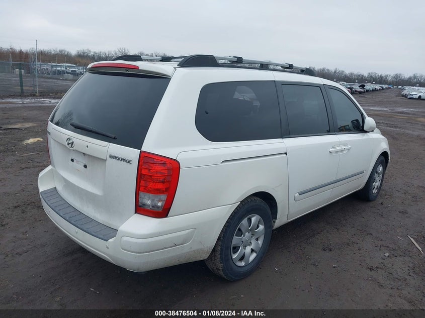 2008 Hyundai Entourage Gls/Limited VIN: KNDMC233286046142 Lot: 38476504