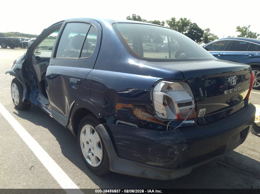 2002 Toyota Echo Base (A4) VIN: JTDBT123920206269 Lot: 38476537