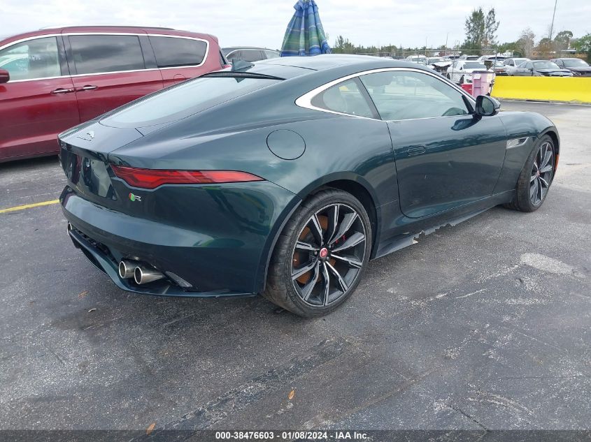 2021 Jaguar F-Type R Awd Automatic VIN: SAJD51FE0MCK73702 Lot: 38476603