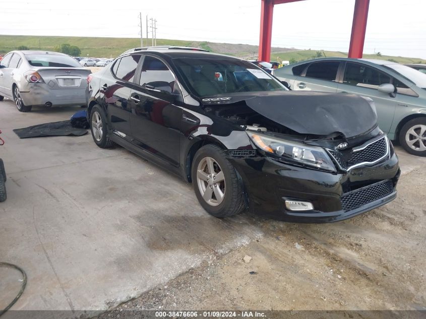 2014 Kia Optima Lx VIN: 5XXGM4A75EG321236 Lot: 38476606