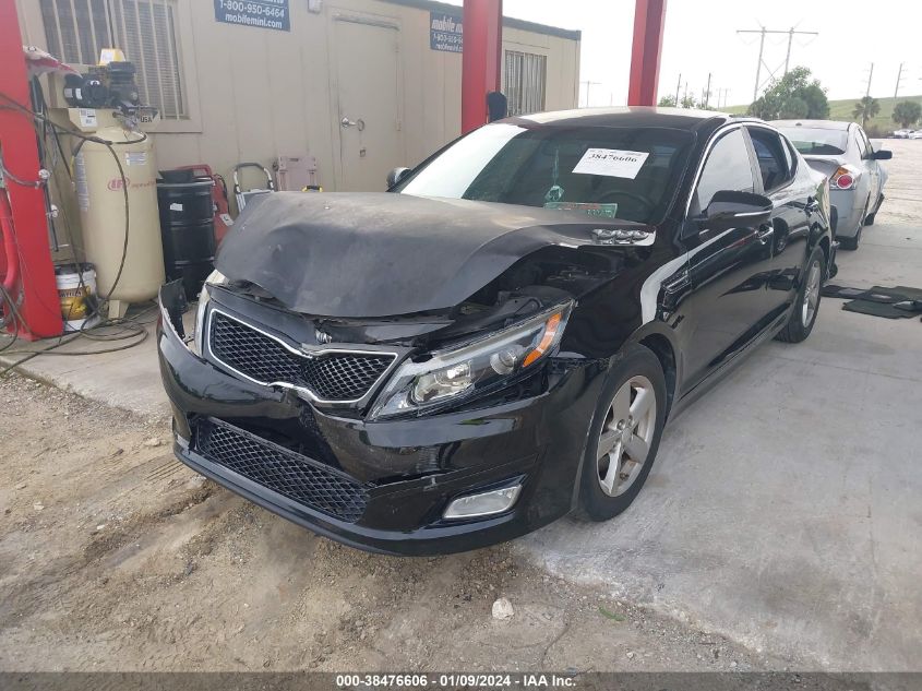 2014 Kia Optima Lx VIN: 5XXGM4A75EG321236 Lot: 38476606