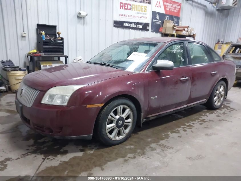 2008 Mercury Sable Premier VIN: 1MEHM42W58G608906 Lot: 38476693