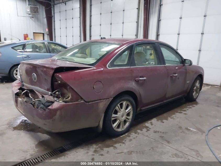 2008 Mercury Sable Premier VIN: 1MEHM42W58G608906 Lot: 38476693