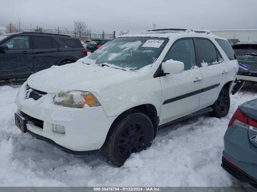 2004 Acura Mdx VIN: 2HNYD18924H551476 Lot: 38476704