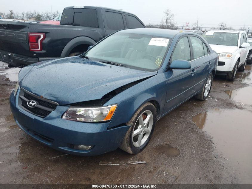 2007 Hyundai Sonata Limited/Se V6 VIN: 5NPEU46F17H254634 Lot: 38476750