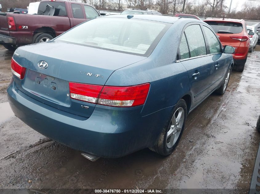 2007 Hyundai Sonata Limited/Se V6 VIN: 5NPEU46F17H254634 Lot: 38476750