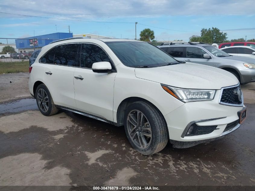 2017 Acura Mdx Advance Package VIN: 5FRYD3H89HB003817 Lot: 38476879