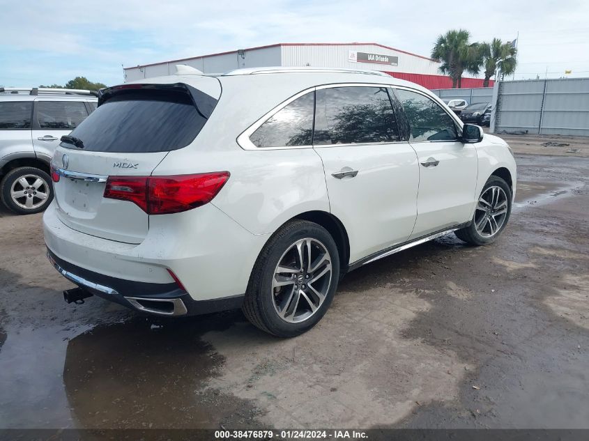 5FRYD3H89HB003817 2017 Acura Mdx Advance Package