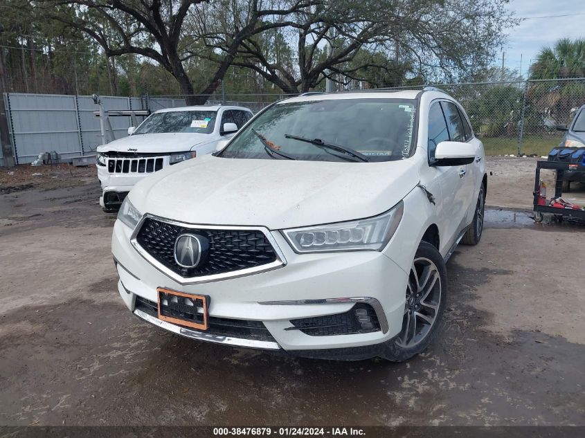 2017 Acura Mdx Advance Package VIN: 5FRYD3H89HB003817 Lot: 38476879