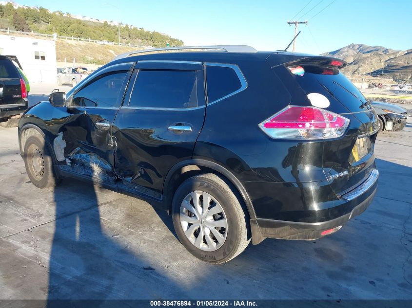 2016 Nissan Rogue S VIN: JN8AT2MT0GW010695 Lot: 38476894