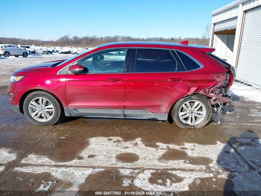 2018 Ford Edge Sel VIN: 2FMPK4J96JBB67035 Lot: 38477002