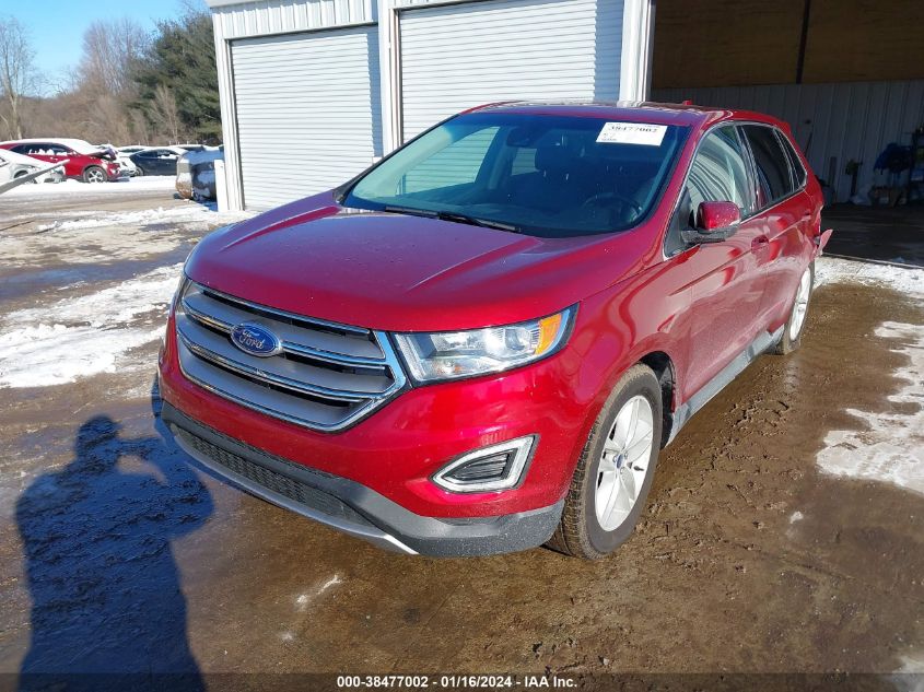 2018 Ford Edge Sel VIN: 2FMPK4J96JBB67035 Lot: 38477002