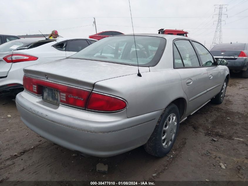 2G4WS52JX31129472 2003 Buick Century Custom