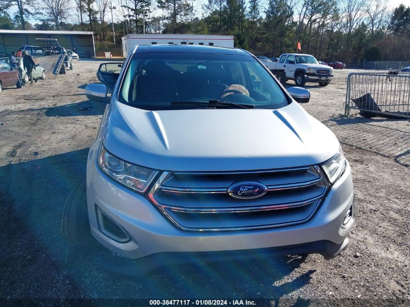 2016 Ford Edge Titanium VIN: 2FMPK3K87GBB05281 Lot: 38477117