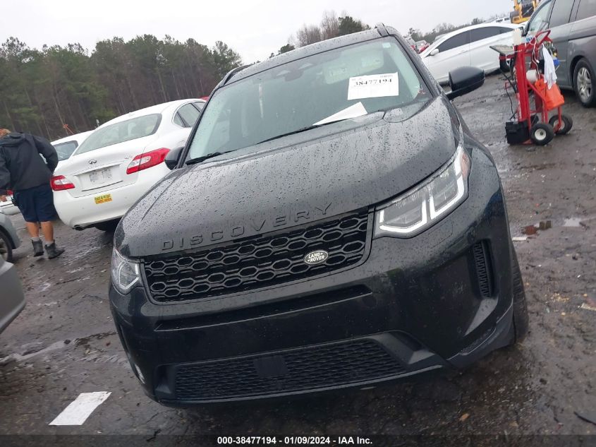 2022 Land Rover Discovery Sport S VIN: SALCJ2FX5NH910691 Lot: 38477194