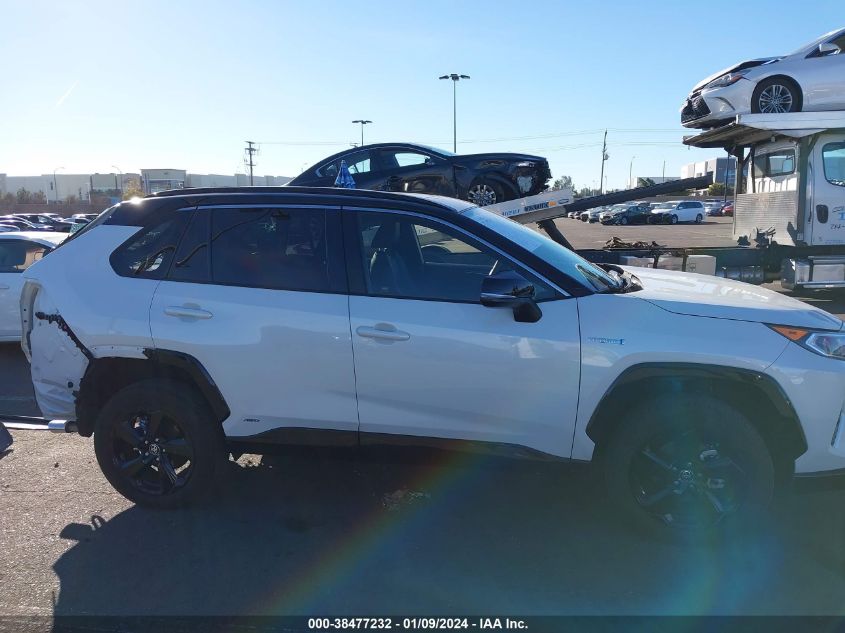 2021 Toyota Rav4 Xse Hybrid VIN: JTME6RFV3MJ012414 Lot: 38477232