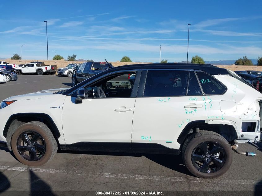 2021 Toyota Rav4 Xse Hybrid VIN: JTME6RFV3MJ012414 Lot: 38477232