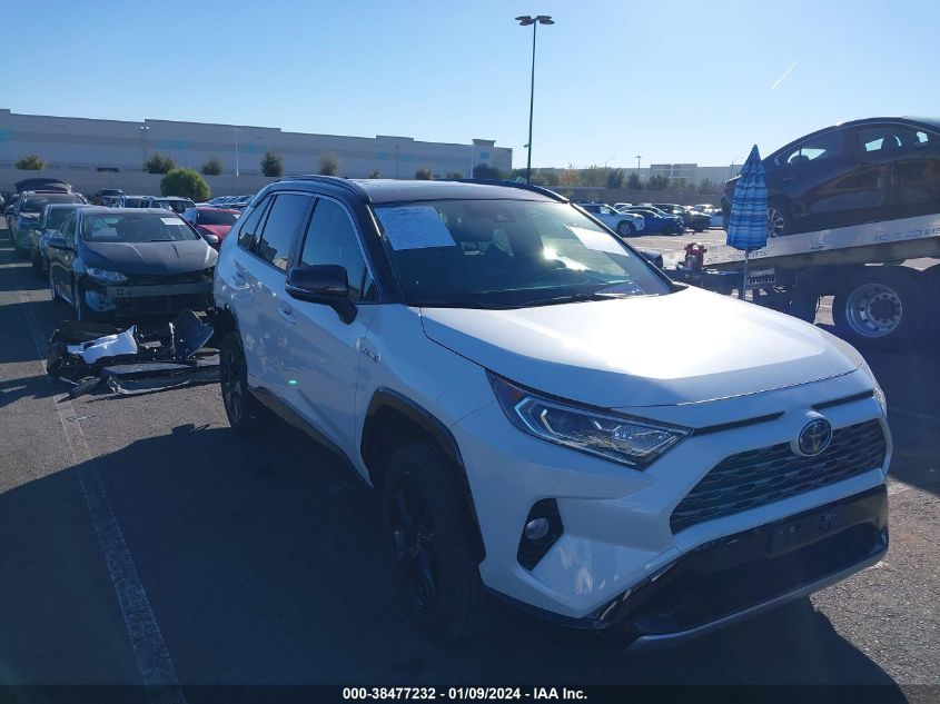 2021 Toyota Rav4 Xse Hybrid VIN: JTME6RFV3MJ012414 Lot: 38477232