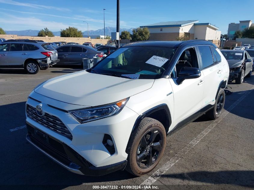 2021 Toyota Rav4 Xse Hybrid VIN: JTME6RFV3MJ012414 Lot: 38477232