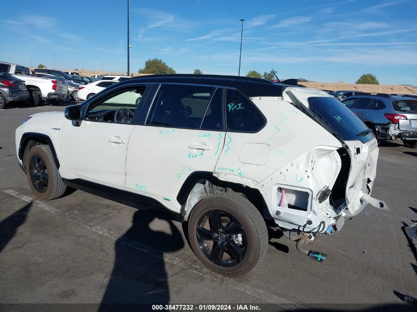 2021 Toyota Rav4 Xse Hybrid VIN: JTME6RFV3MJ012414 Lot: 38477232