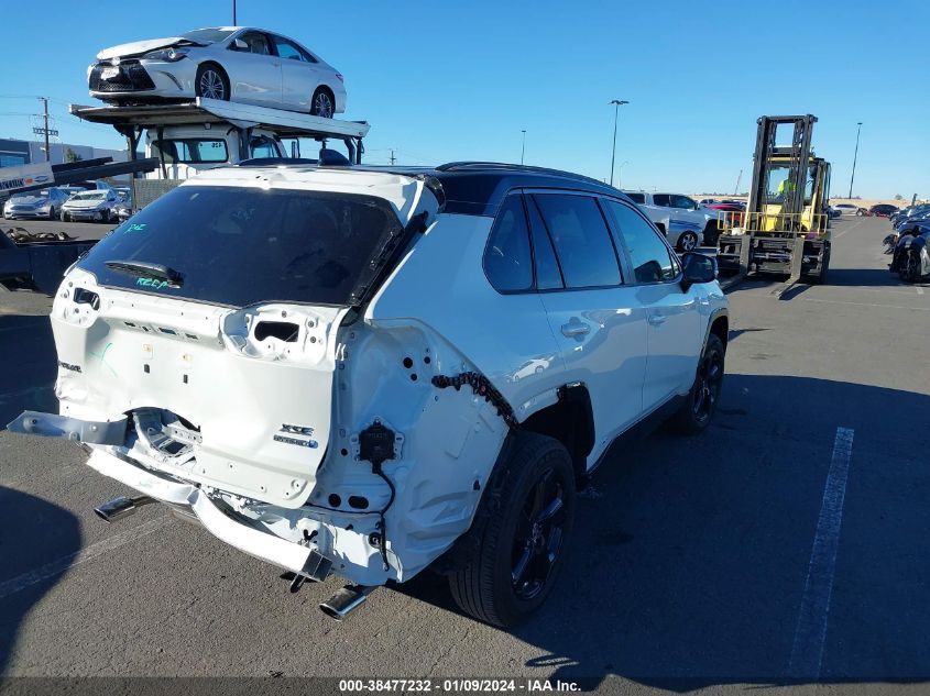 2021 Toyota Rav4 Xse Hybrid VIN: JTME6RFV3MJ012414 Lot: 38477232