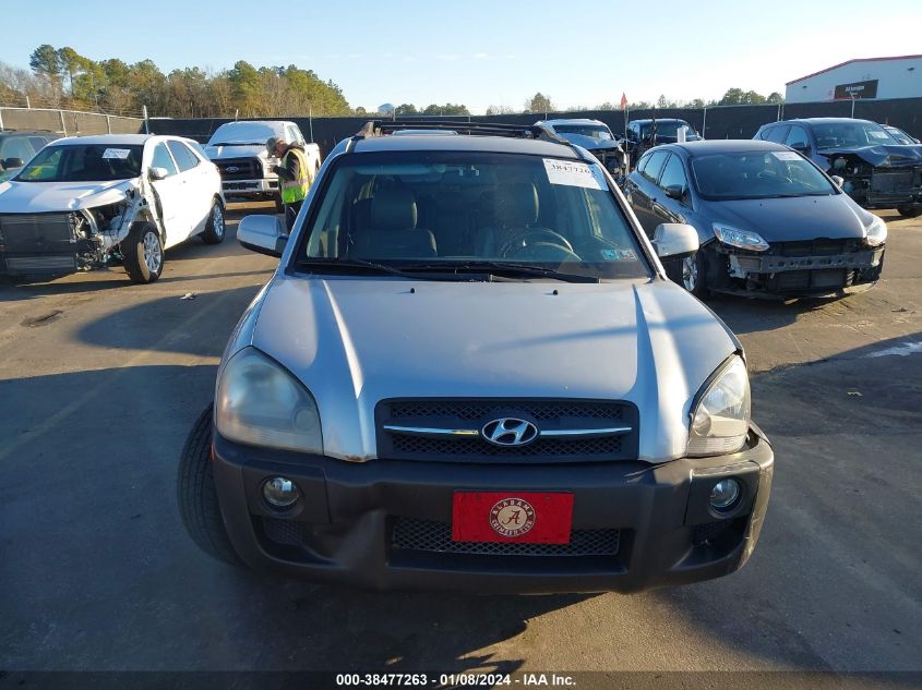 2006 Hyundai Tucson Gls/Limited VIN: KM8JN72D66U292622 Lot: 38477263